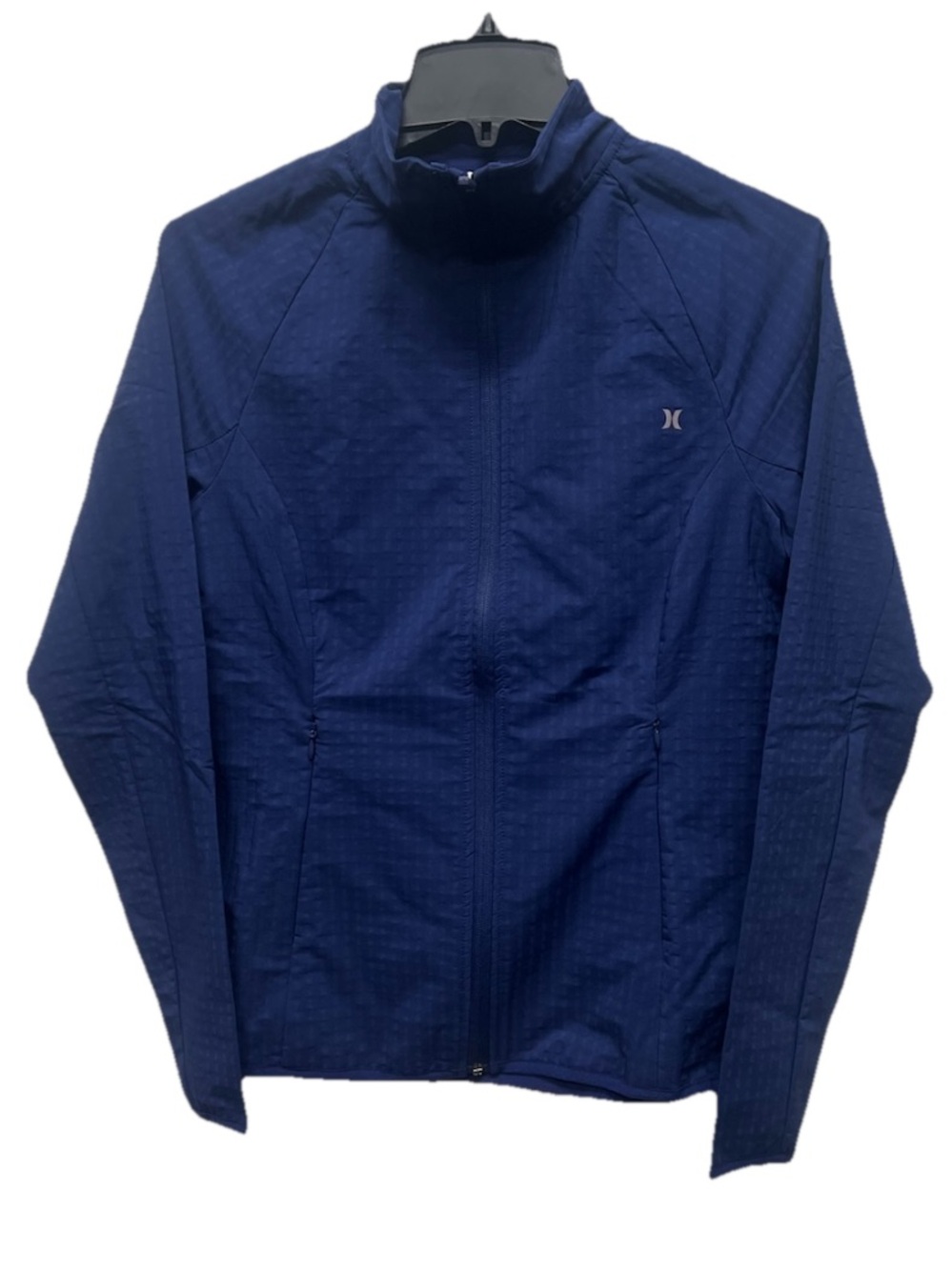 Hurley Women’s Navy Mock Neck Trail Jacket Size S